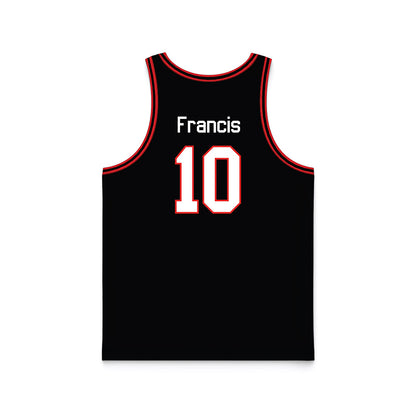 Texas Tech - NCAA Men's Basketball : Jack Francis - Basketball Jersey