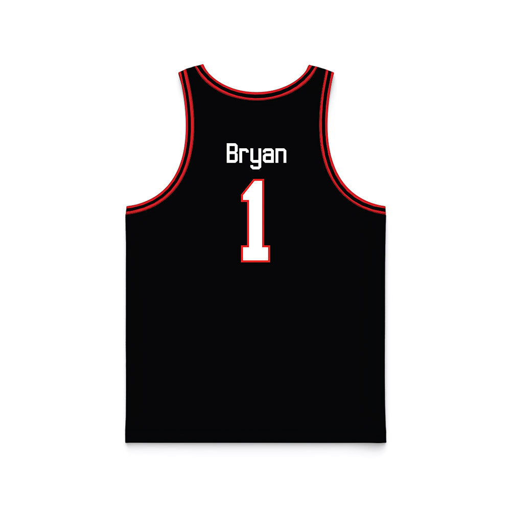 Texas Tech - NCAA Men's Basketball : Tyeree Bryan - Basketball Jersey-1