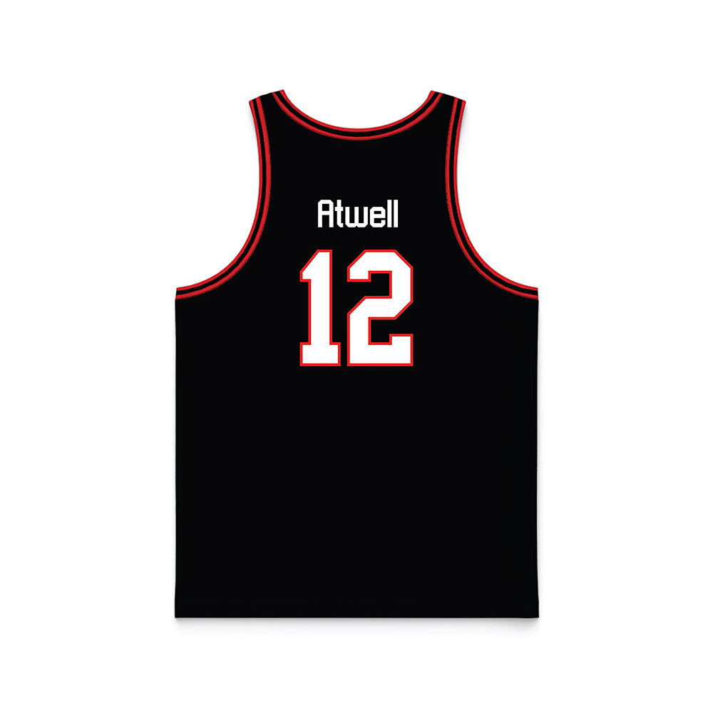 Texas Tech - NCAA Men's Basketball : Donovan Atwell - Basketball Jersey-1