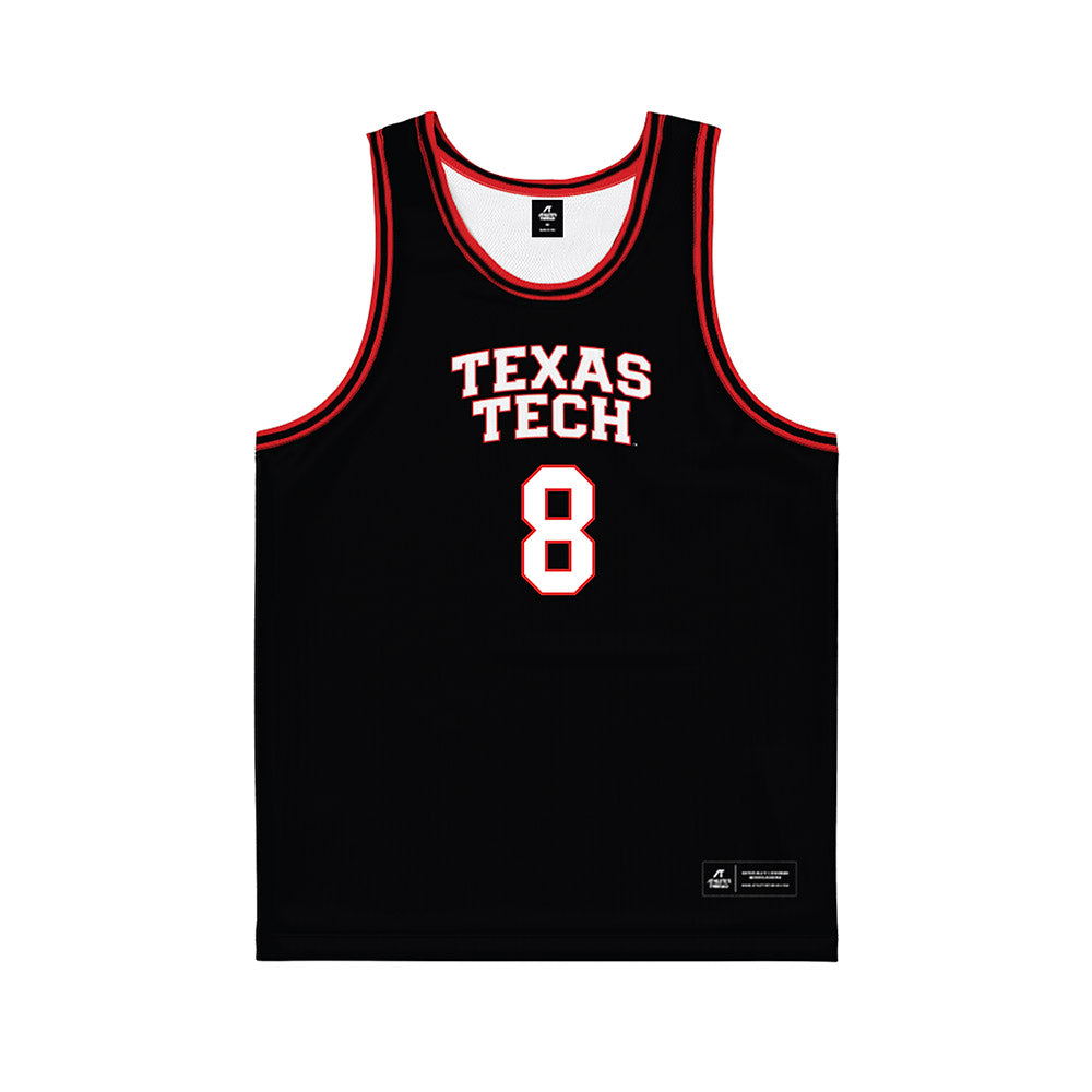 Texas Tech - NCAA Men's Basketball : Nolan Groves - Basketball Jersey-0