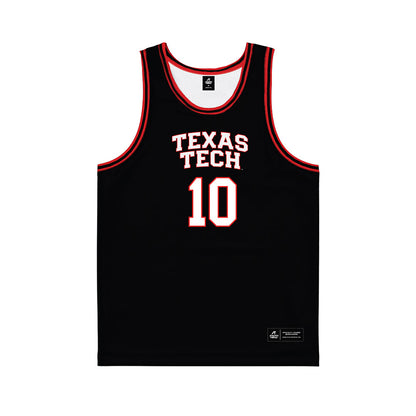 Texas Tech - NCAA Men's Basketball : Jack Francis Francis - Basketball Jersey-0