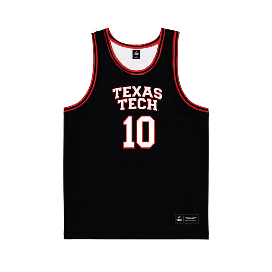 Texas Tech - NCAA Men's Basketball : Jack Francis Francis - Basketball Jersey-0