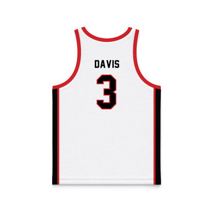 Texas Tech - NCAA Men's Basketball : Cruz Davis - Basketball Jersey-1