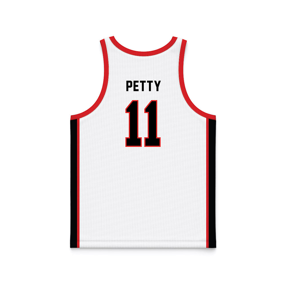 Texas Tech - NCAA Men's Basketball : Jaylen Petty - Basketball Jersey-1