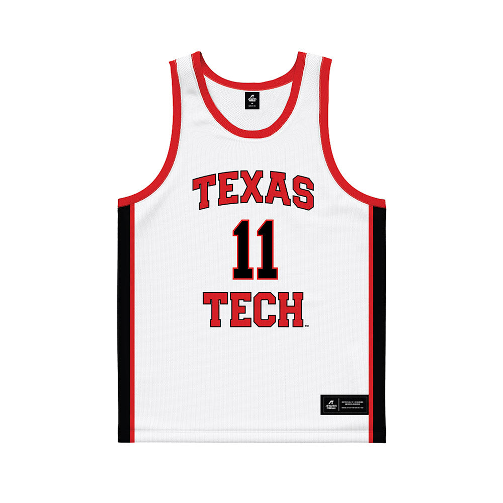 Texas Tech - NCAA Men's Basketball : Jaylen Petty - Basketball Jersey-0