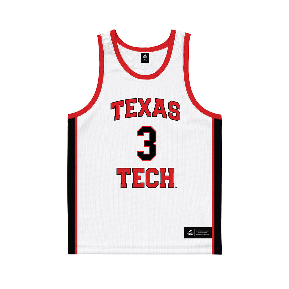 Texas Tech - NCAA Men's Basketball : Lejuan Watts - Basketball Jersey-0