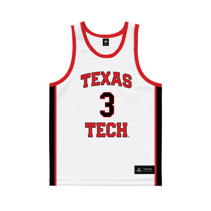 Texas Tech - NCAA Men's Basketball : Lejuan Watts - Basketball Jersey-0