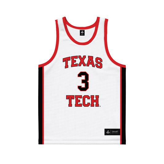 Texas Tech - NCAA Men's Basketball : Lejuan Watts - Basketball Jersey-0