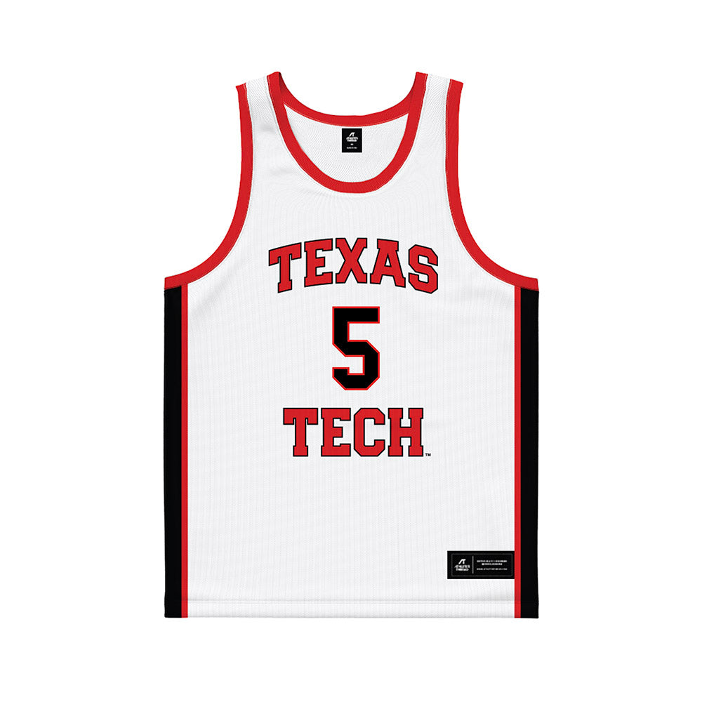 Texas Tech - NCAA Men's Basketball : Darrion Williams - Basketball Jersey-0