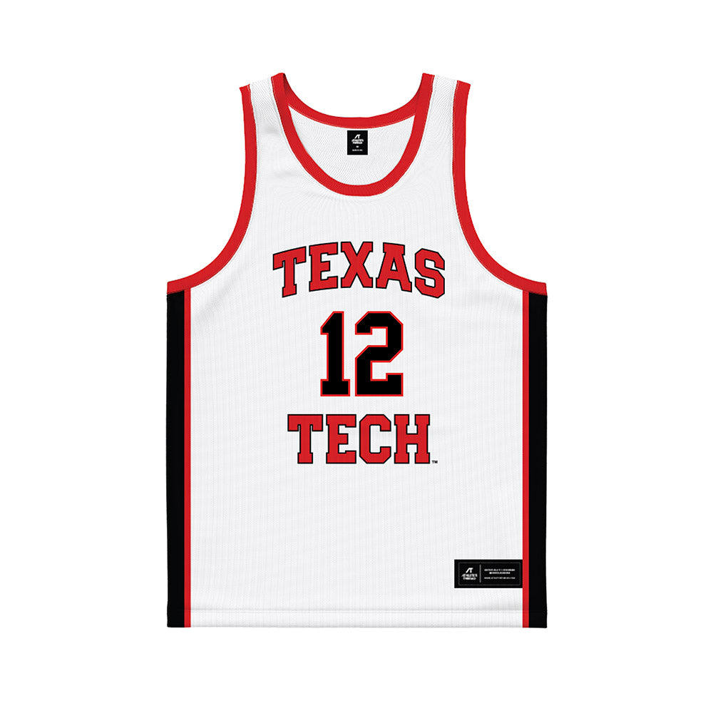 Texas Tech - NCAA Men's Basketball : Donovan Atwell - Basketball Jersey-0