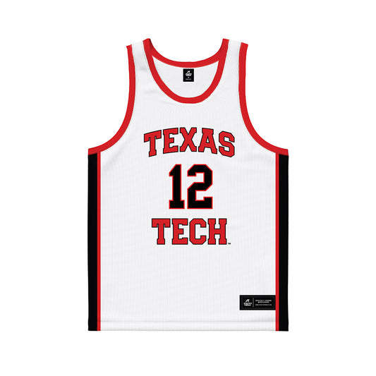 Texas Tech - NCAA Men's Basketball : Donovan Atwell - Basketball Jersey-0