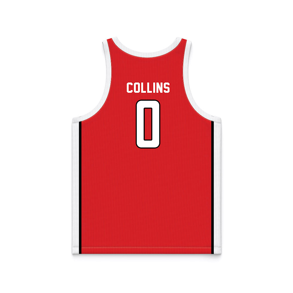 Texas Tech - NCAA Women's Basketball : Snudda Collins - Basketball Jersey-1