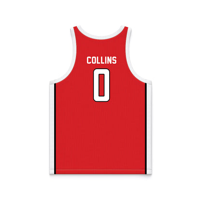 Texas Tech - NCAA Women's Basketball : Snudda Collins - Basketball Jersey-1