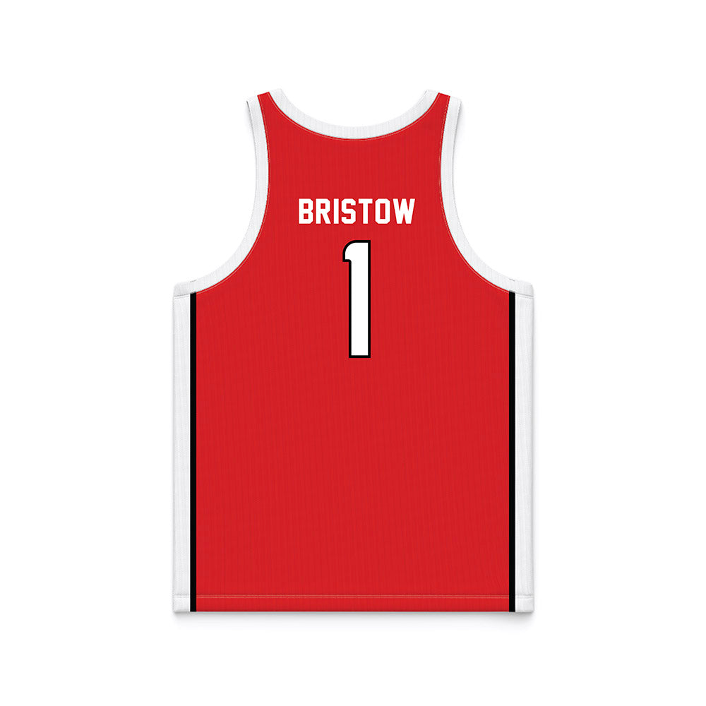 Texas Tech - NCAA Women's Basketball : Jalynn Bristow - Basketball Jersey-1