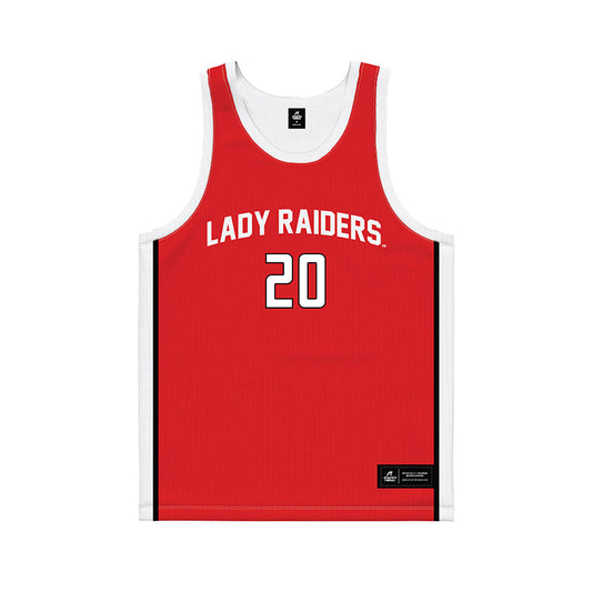 Texas Tech - NCAA Women's Basketball : Bailey Maupin - Basketball Jersey