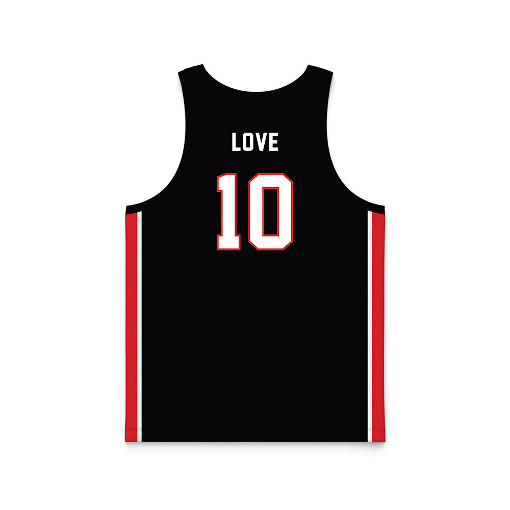 Texas Tech - NCAA Women's Basketball : Sidney Love - Basketball Jersey-1