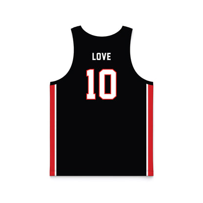 Texas Tech - NCAA Women's Basketball : Sidney Love - Basketball Jersey-1