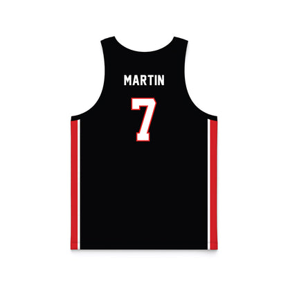 Texas Tech - NCAA Women's Basketball : Kalysta Martin - Basketball Jersey-1