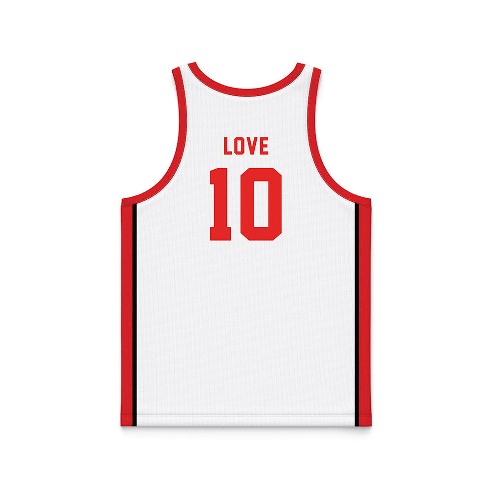 Texas Tech - NCAA Women's Basketball : Sidney Love - Basketball Jersey-1