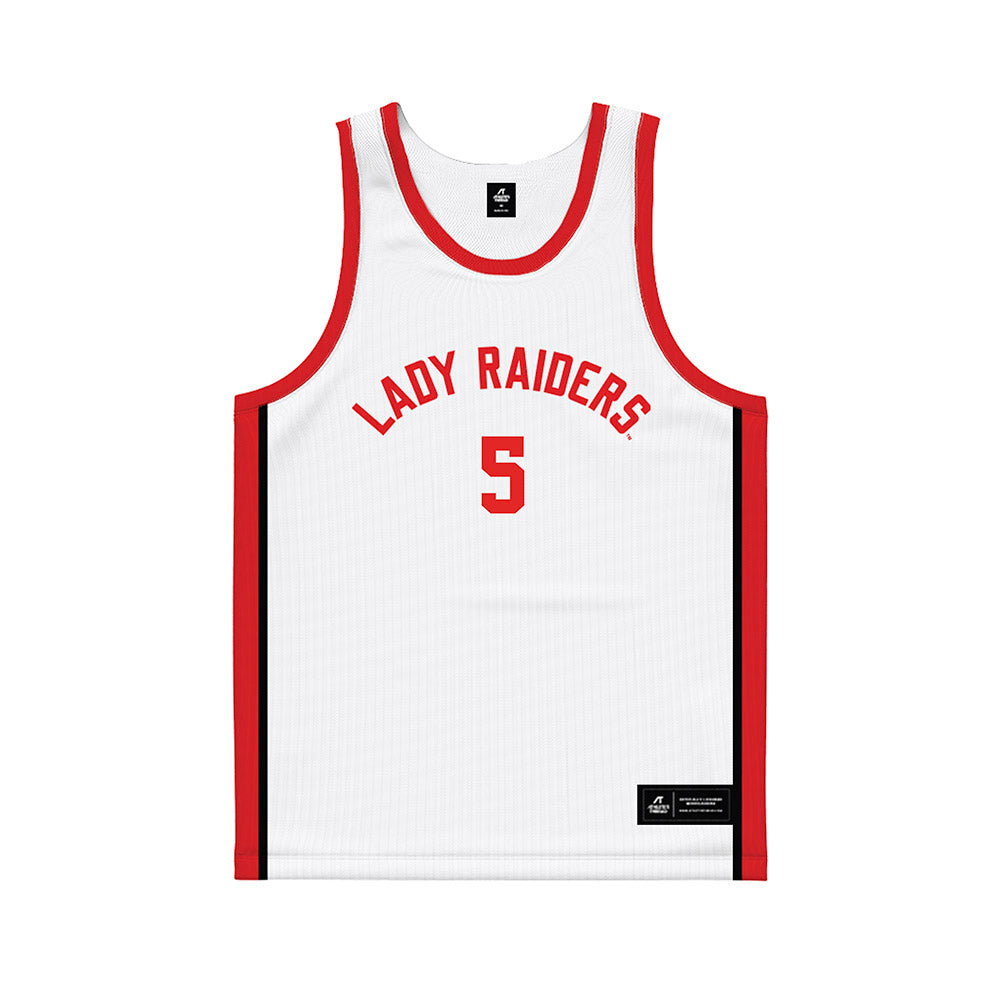 Texas Tech - NCAA Women's Basketball : Denae Fritz - Basketball Jersey-0