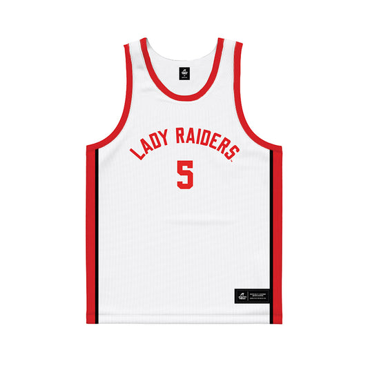 Texas Tech - NCAA Women's Basketball : Denae Fritz - Basketball Jersey-0