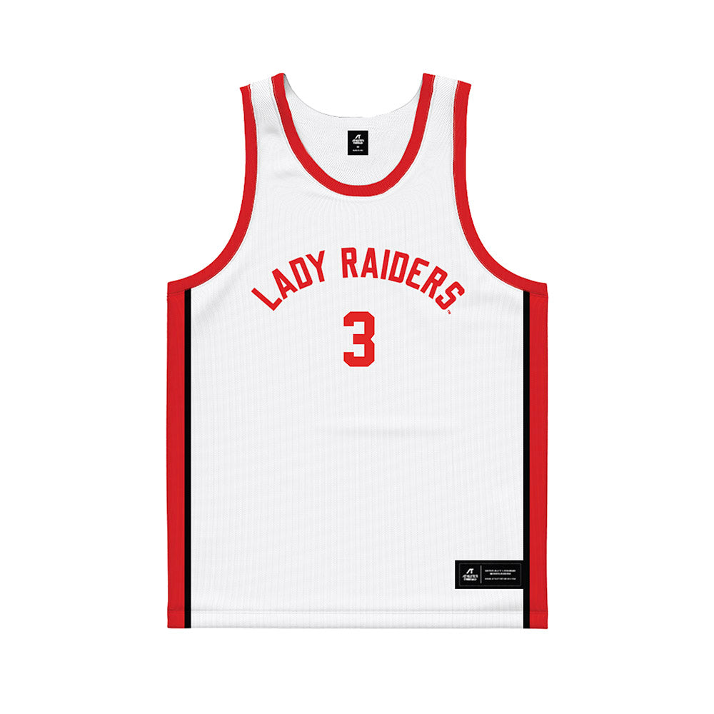 Texas Tech - NCAA Women's Basketball : Julie Nekoln� - Basketball Jersey-0
