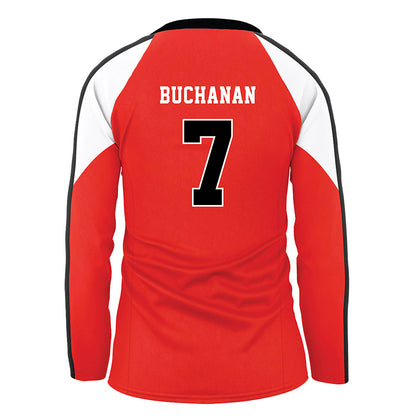 Texas Tech - NCAA Women's Volleyball : Lauren Buchanan - Volleyball Jersey-1