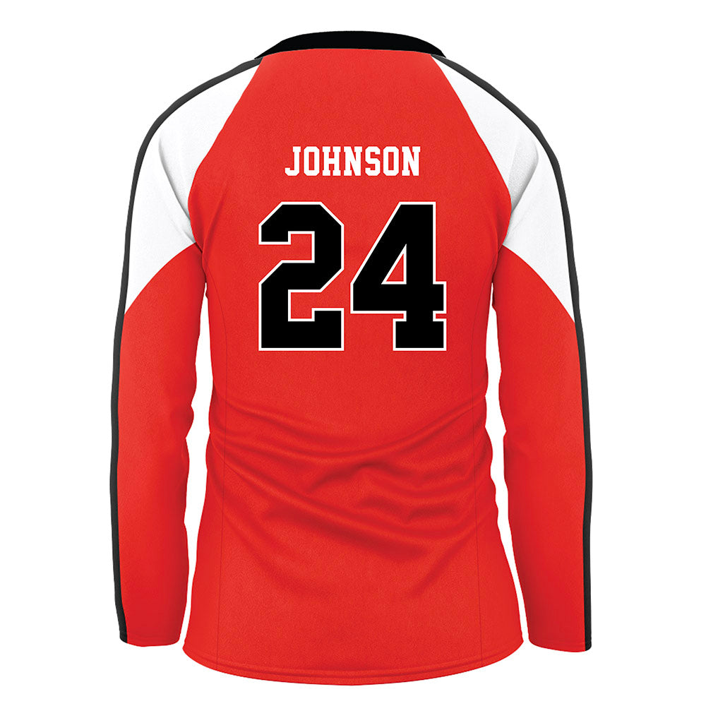 Texas Tech - NCAA Women's Volleyball : Ava Johnson - Volleyball Jersey-1