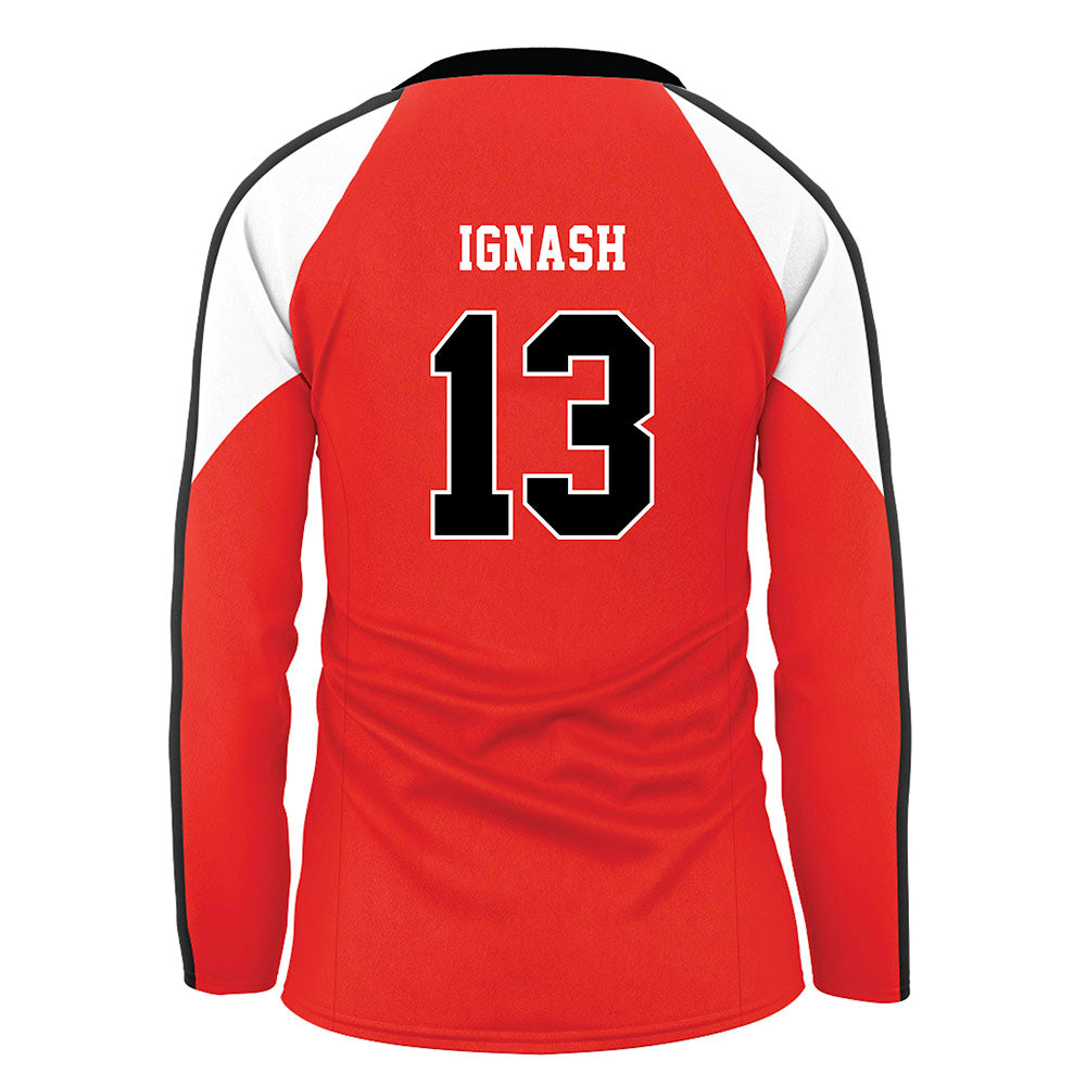 Texas Tech - NCAA Women's Volleyball : Shelby Ignash - Volleyball Jersey-1