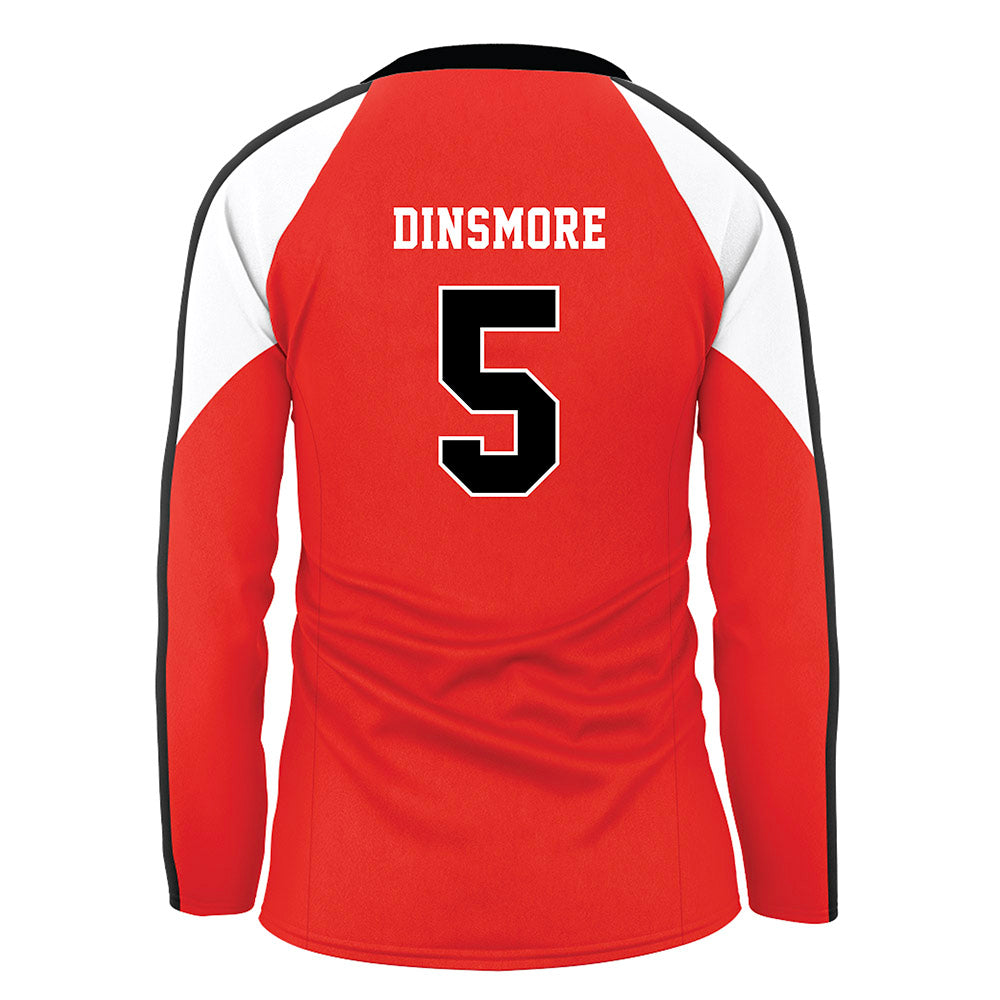 Texas Tech - NCAA Women's Volleyball : Elia Dinsmore - Volleyball Jersey-1