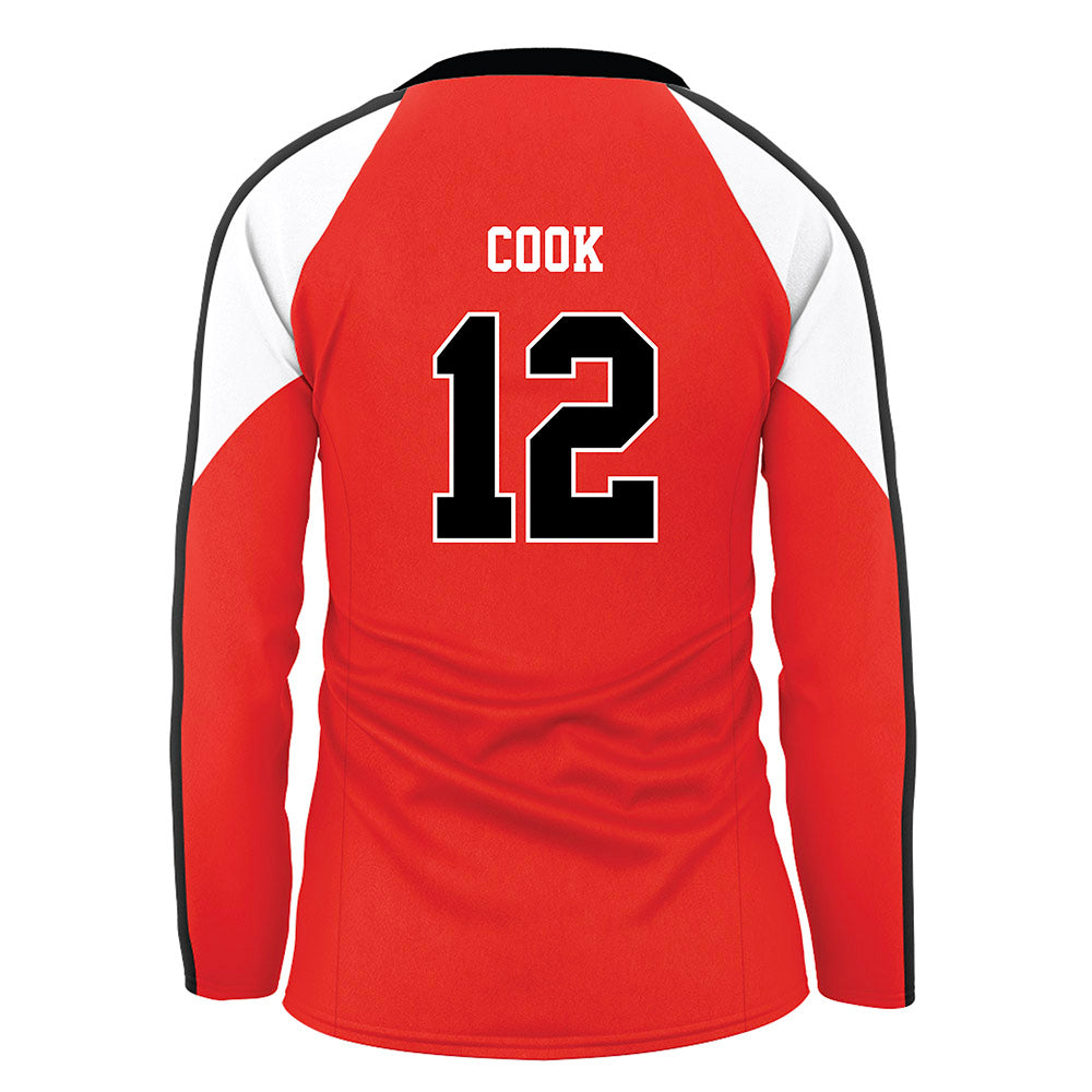 Texas Tech - NCAA Women's Volleyball : Taylor Cook - Volleyball Jersey-1