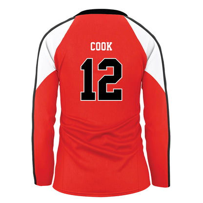 Texas Tech - NCAA Women's Volleyball : Taylor Cook - Volleyball Jersey-1