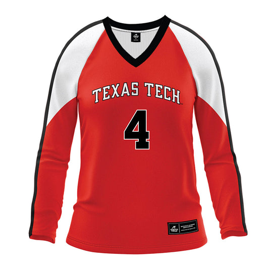 Texas Tech - NCAA Women's Volleyball : Ally Fausett - Volleyball Jersey-0