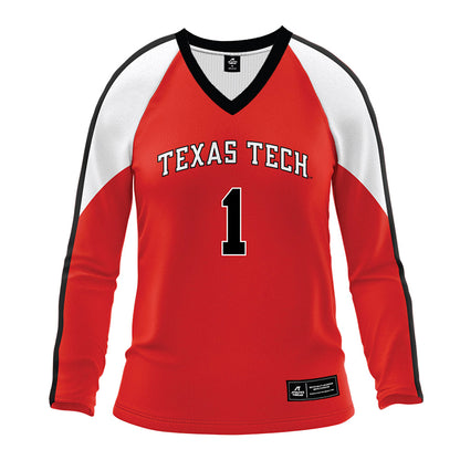 Texas Tech - NCAA Women's Volleyball : Taylor Bahnub - Volleyball Jersey-0