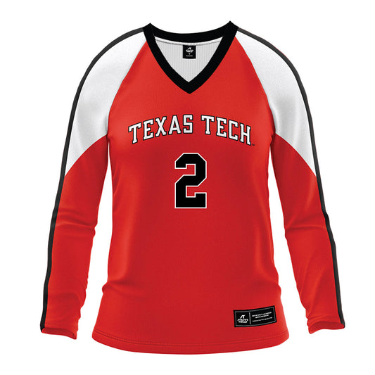 Texas Tech - NCAA Women's Volleyball : Gretchen Sigman - Volleyball Jersey-0