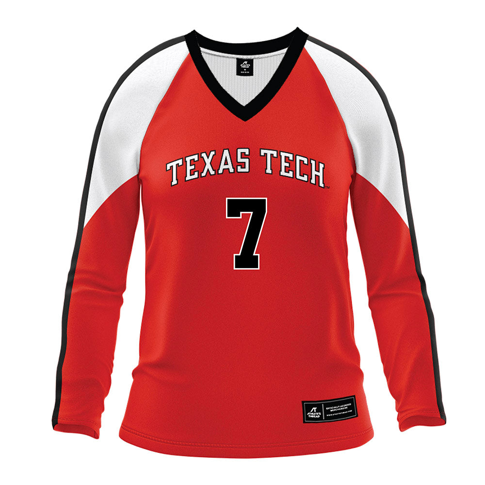 Texas Tech - NCAA Women's Volleyball : Lauren Buchanan - Volleyball Jersey-0