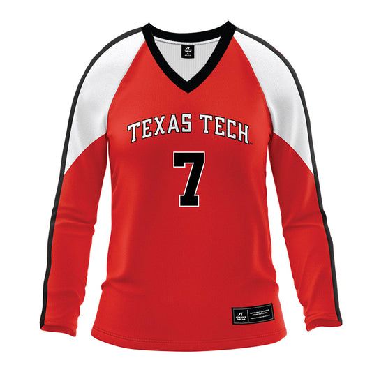 Texas Tech - NCAA Women's Volleyball : Lauren Buchanan - Volleyball Jersey-0