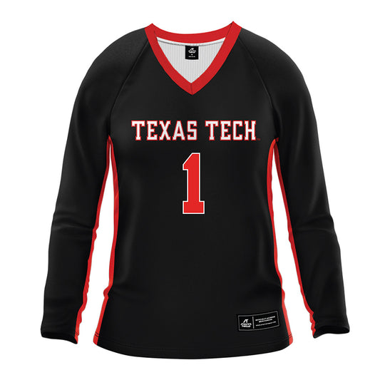 Texas Tech - NCAA Women's Volleyball : Taylor Bahnub - Volleyball Jersey-0