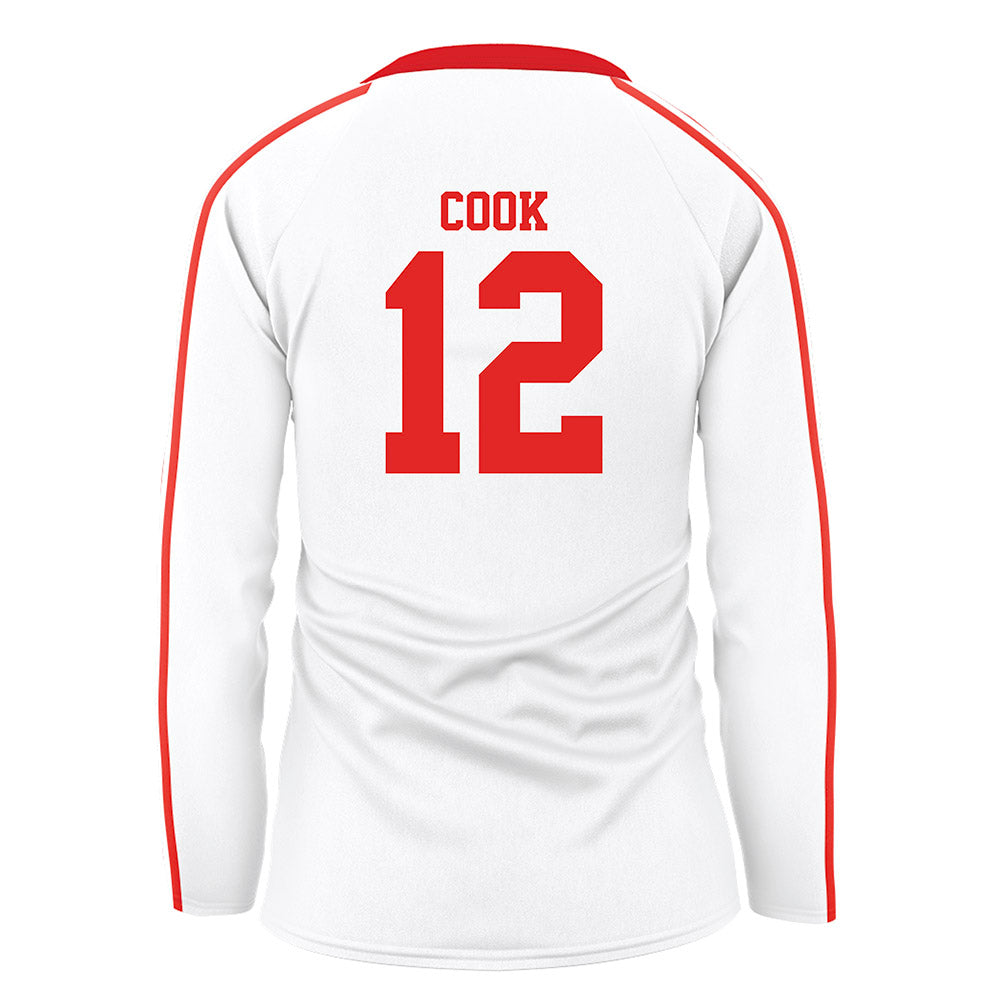 Texas Tech - NCAA Women's Volleyball : Taylor Cook - Volleyball Jersey-1