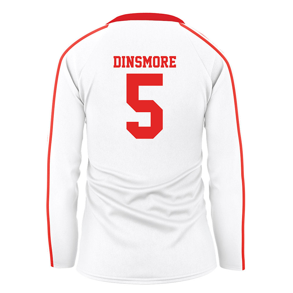Texas Tech - NCAA Women's Volleyball : Elia Dinsmore - Volleyball Jersey-1