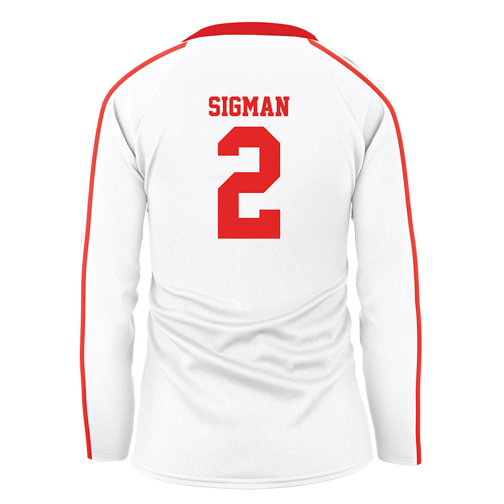 Texas Tech - NCAA Women's Volleyball : Gretchen Sigman - Volleyball Jersey-1