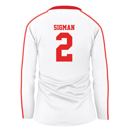 Texas Tech - NCAA Women's Volleyball : Gretchen Sigman - Volleyball Jersey-1