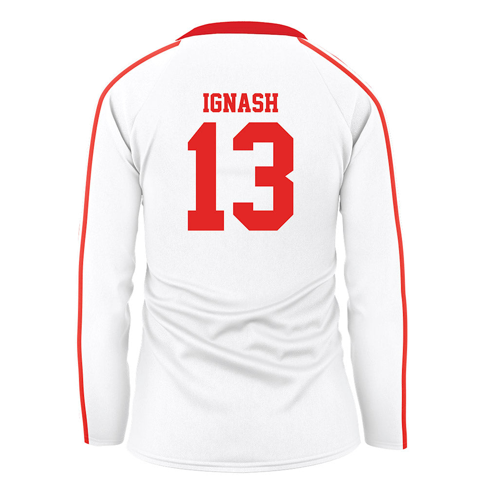Texas Tech - NCAA Women's Volleyball : Shelby Ignash - Volleyball Jersey-1