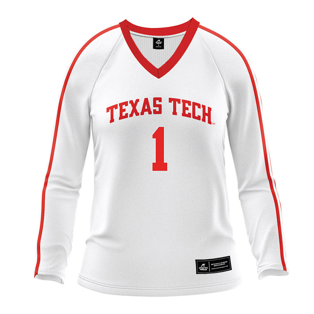 Texas Tech - NCAA Women's Volleyball : Taylor Bahnub - Volleyball Jersey-0