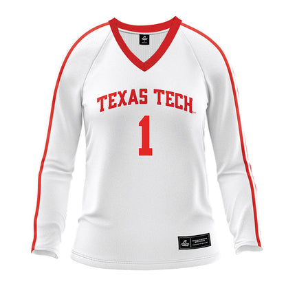 Texas Tech - NCAA Women's Volleyball : Taylor Bahnub - Volleyball Jersey-0