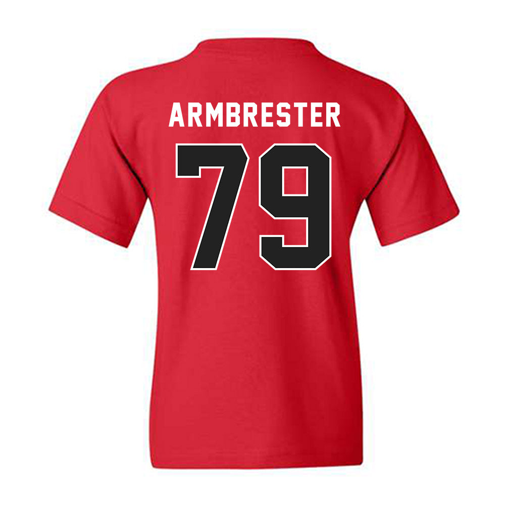NWOSU - NCAA Men's Basketball : Robbie Armbrester - Classic Shersey Youth T-Shirt-1