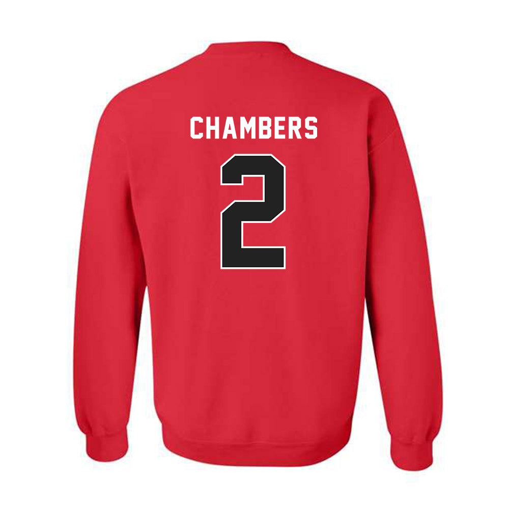 NWOSU - NCAA Football : Jemelh Chambers - Classic Shersey Crewneck Sweatshirt-1