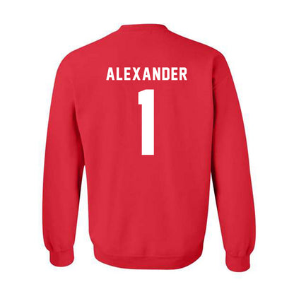 NWOSU - NCAA Men's Basketball : Max Alexander - Classic Shersey Crewneck Sweatshirt-1