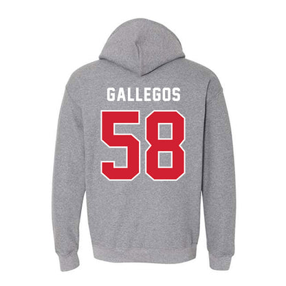 NWOSU - NCAA Football : Ivan Gallegos - Classic Shersey Hooded Sweatshirt-1