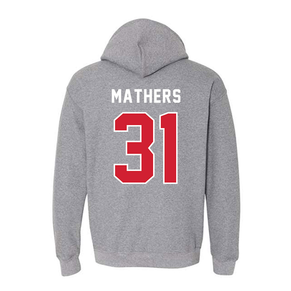 NWOSU - NCAA Football : Lantz Mathers - Classic Shersey Hooded Sweatshirt-1